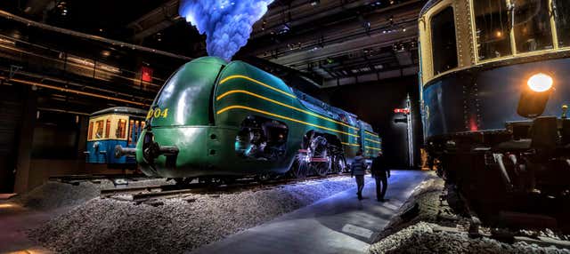 Entrada a Train World, el Museo del Tren de Bruselas