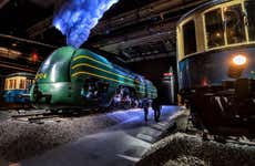 Entrada a Train World, el Museo del Tren de Bruselas