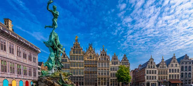 Excursão à Antuérpia e Mechelen de trem
