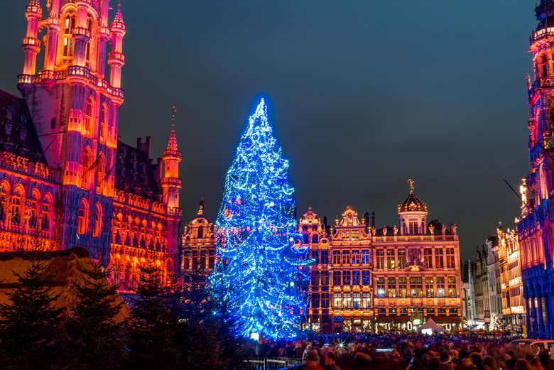 Árbol de Navidad de la Grand-Place