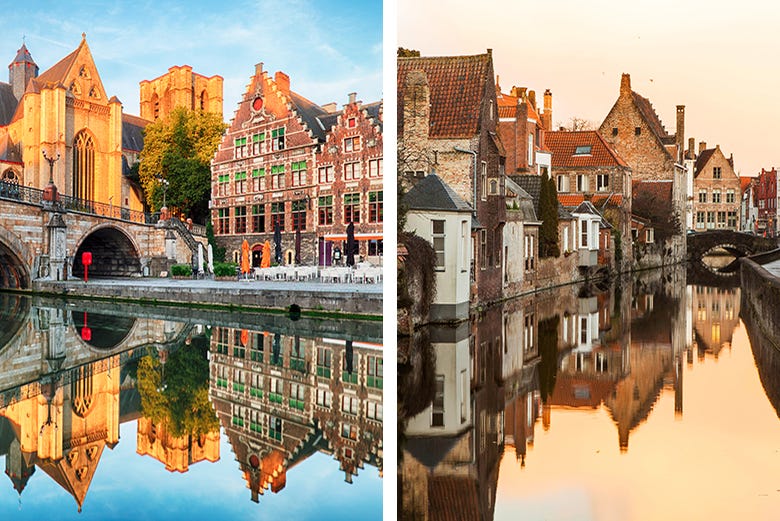 Excursão a Bruges e Gent