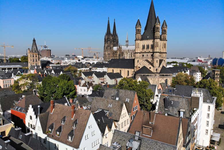 Altstadt, el centro histórico de Colonia