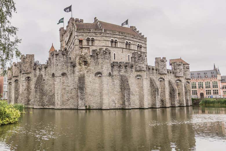 Castillo de los Condes de Flandes, en Gante