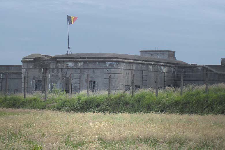 Detalle del Fuerte de Breendonk