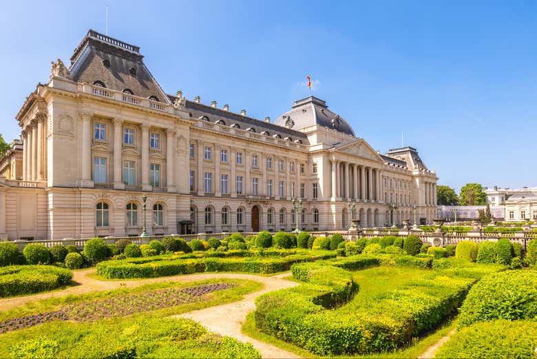 Exterior do Palácio Real de Bruxelas