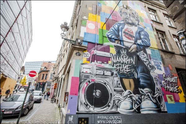 Fresque célébrant les 30 ans du Hip Hop