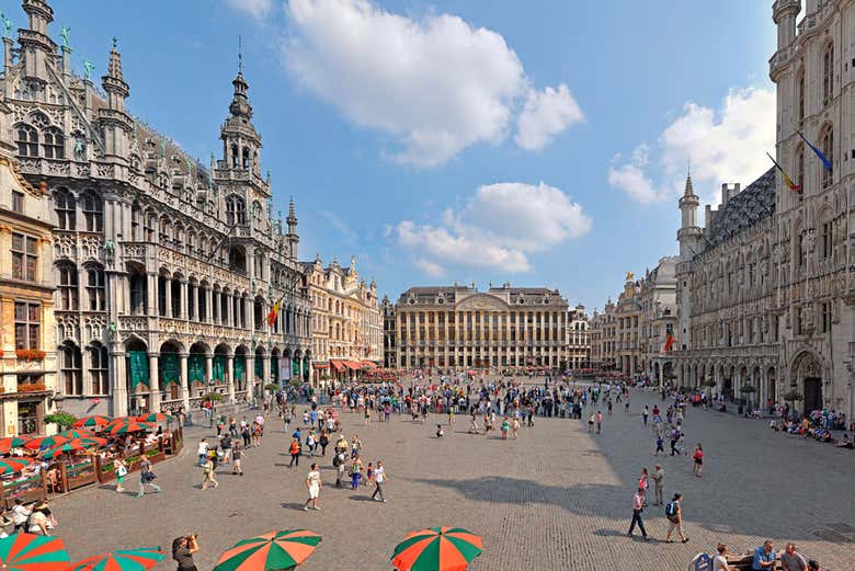 Recorriendo la Grand Place