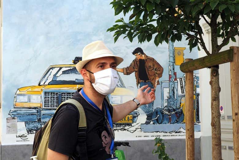 Descubriendo los murales de cómic de Bruselas