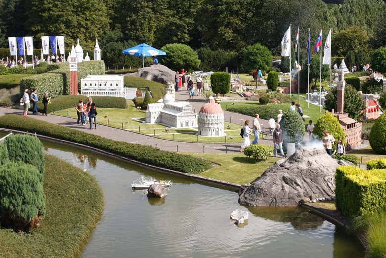 Monumentos italianos do Mini-Europe