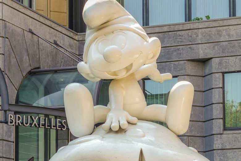 Tour del cómic por Bruselas.