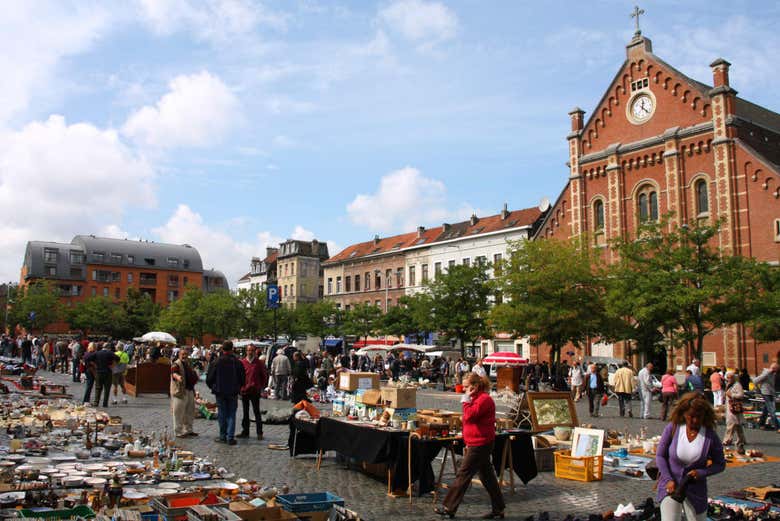 Mercado de las Pulgas, en la Place du Jeu de Balle