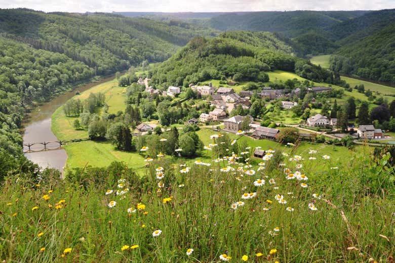 Rochefort, au sud de la Belgique