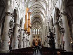 Catedral de Bruxelas, interior