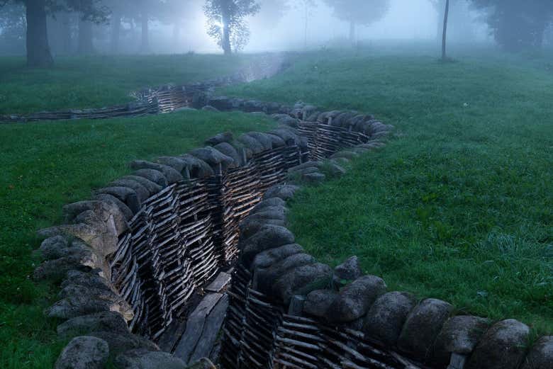 Trincheiras da Primera Guerra Mundial