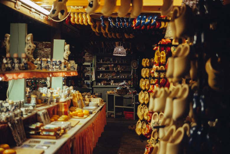 Check out the traditional Dutch clogs!