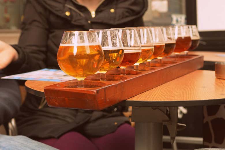 Degustando la cerveza belga