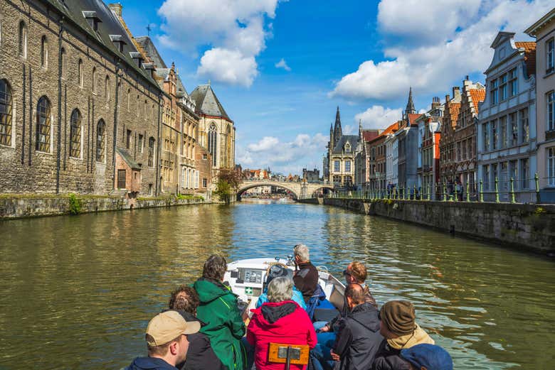 Balade en bateau à Gand