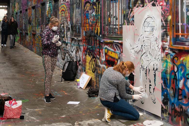 Werregarenstraat, a rua do grafite de Gent