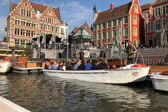 Balade en bateau à Gand