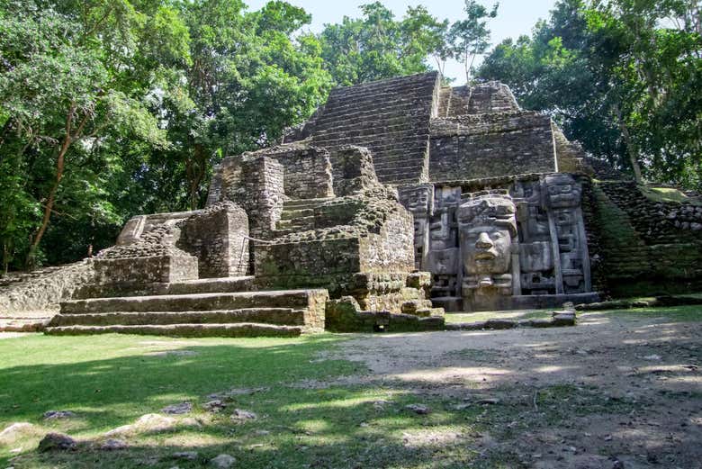 The ancient city of Lamanai