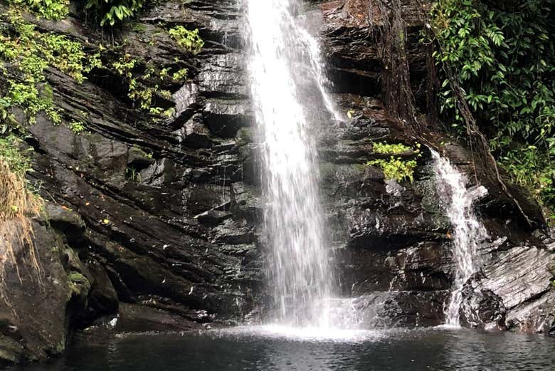 Cascatas Mayan King de Belize