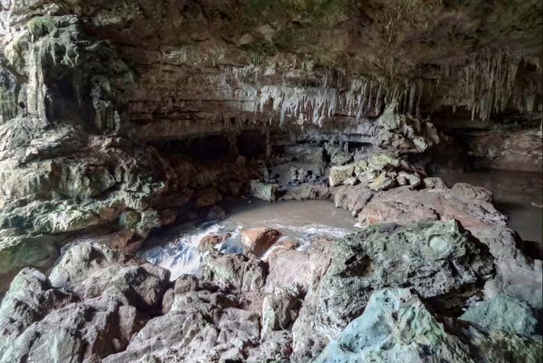 Inland Belize's caves