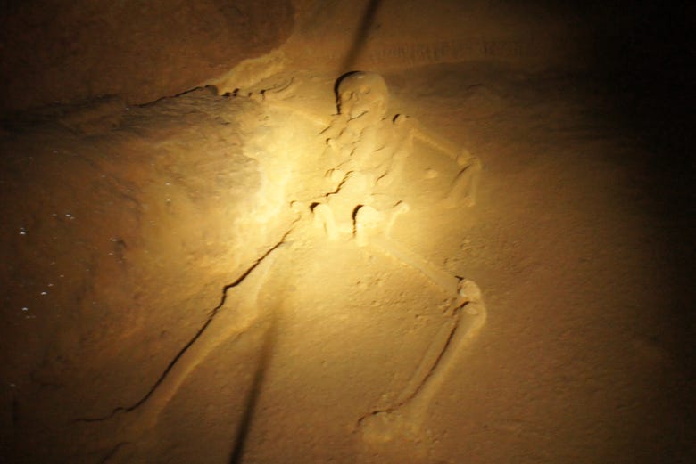 Cuerpo hallado en la cueva Actun Tunichil Muknal