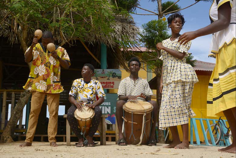 Taller de percusión garífuna