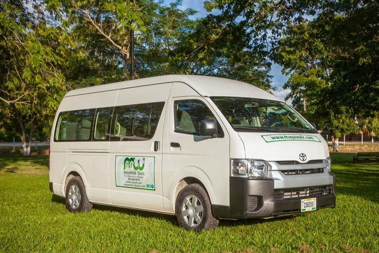 Minibus per Flores da San Ignacio