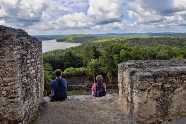 Vue depuis Yaxha