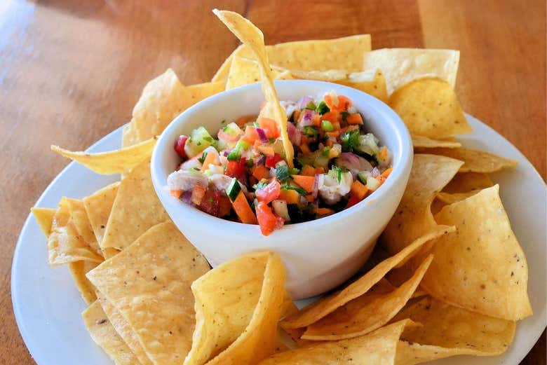 Uno de los deliciosos platillos beliceños