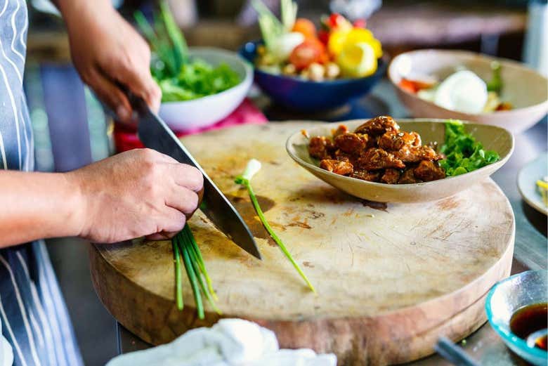 Preparación de ingredientes