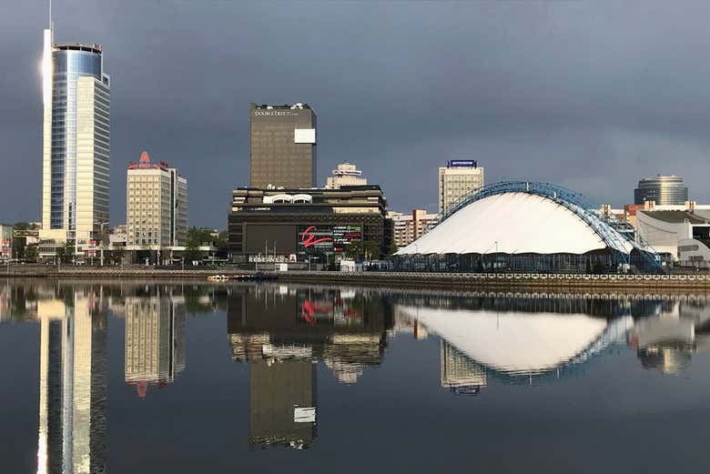 Arranha-céus modernos de Minsk