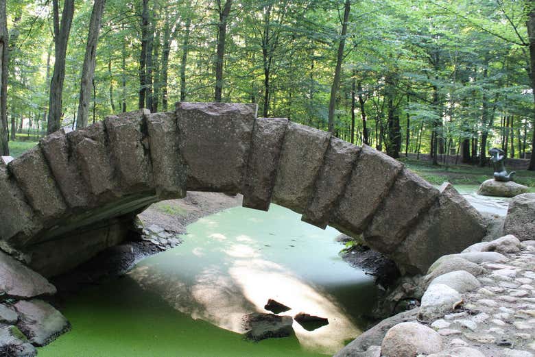 Parque del palacio de Nesvizh