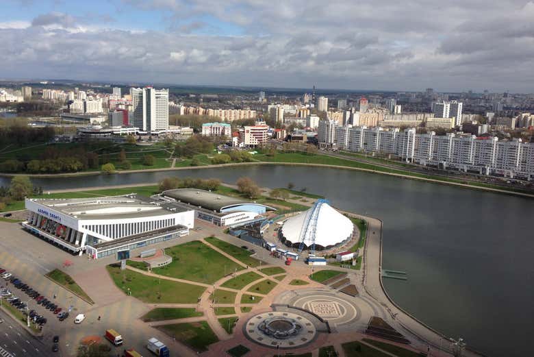 Parte moderna de Minsk