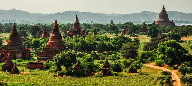 Visita guiada por los templos de Bagan