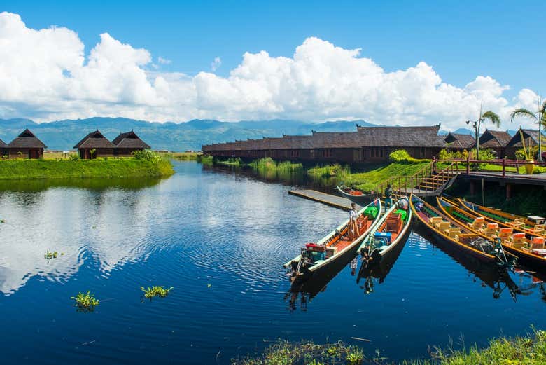 Paseo en barca por el Lago Inle