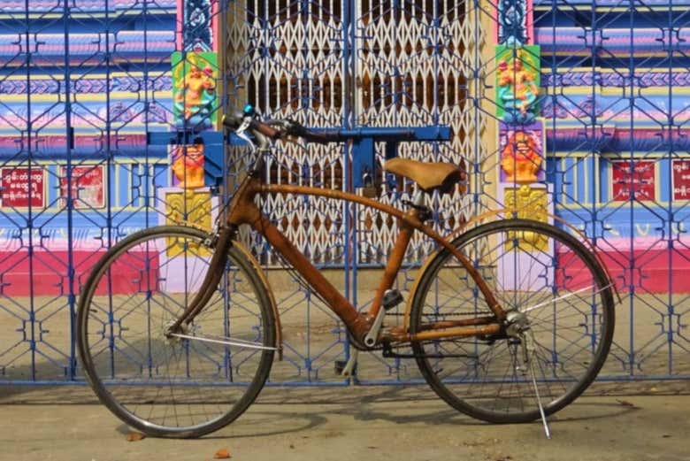 Bicicleta de bambu