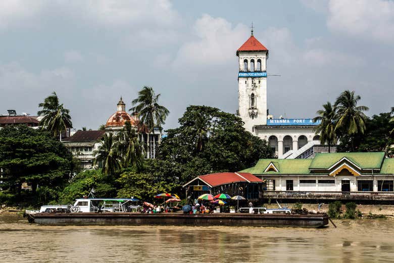 Porto de Pansodan, Yangon