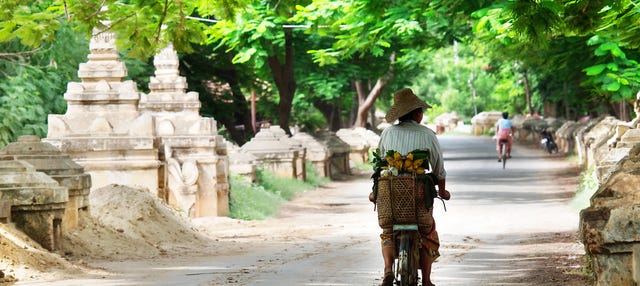 Tour en bicicleta por Rangún con comida