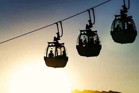 Teleférico à estátua do Cristo de la Concordia