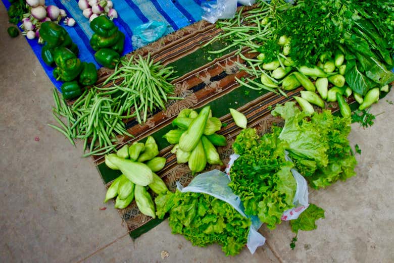 Bancarelle di verdure