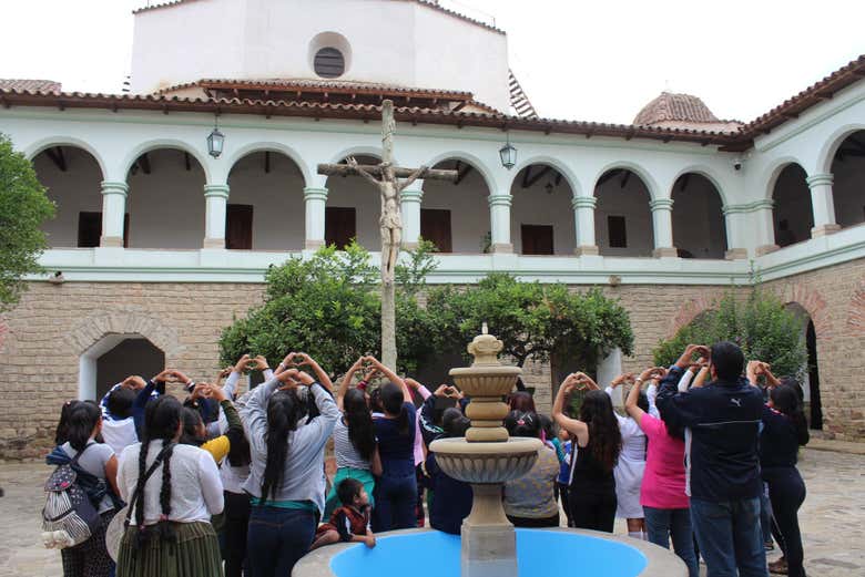 Cortile del convento di Santa Teresa
