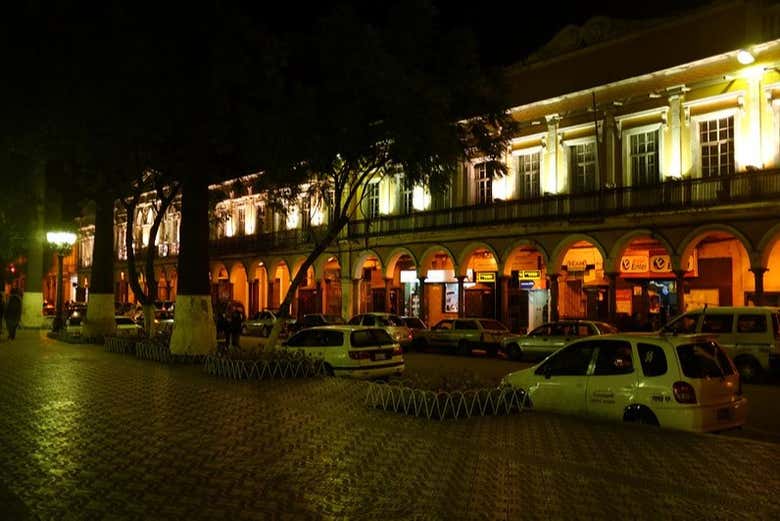 Una delle piazze di Cochabamba