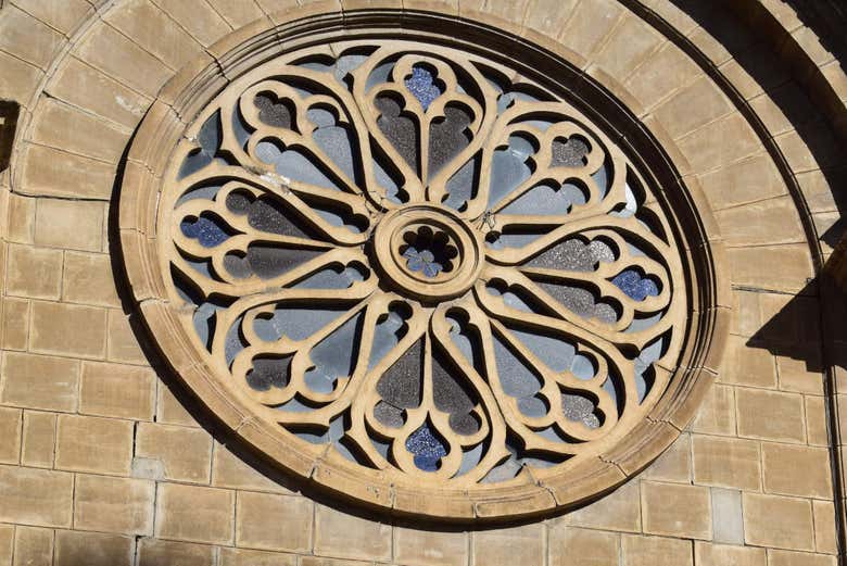 Rosetón de la Catedral de Cochabamba