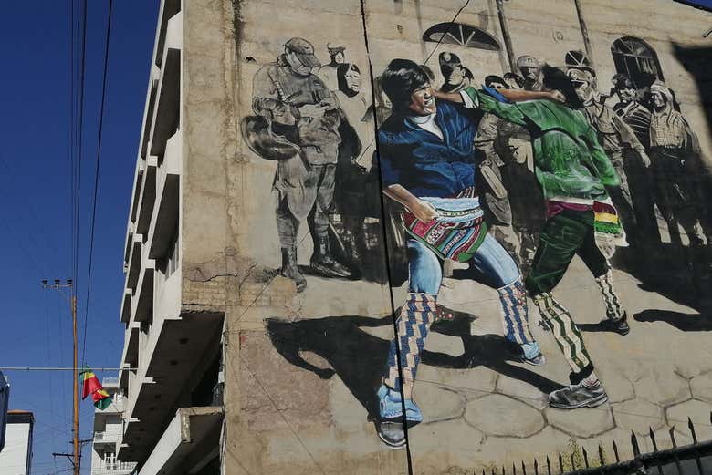 Tinku Callejero Mural