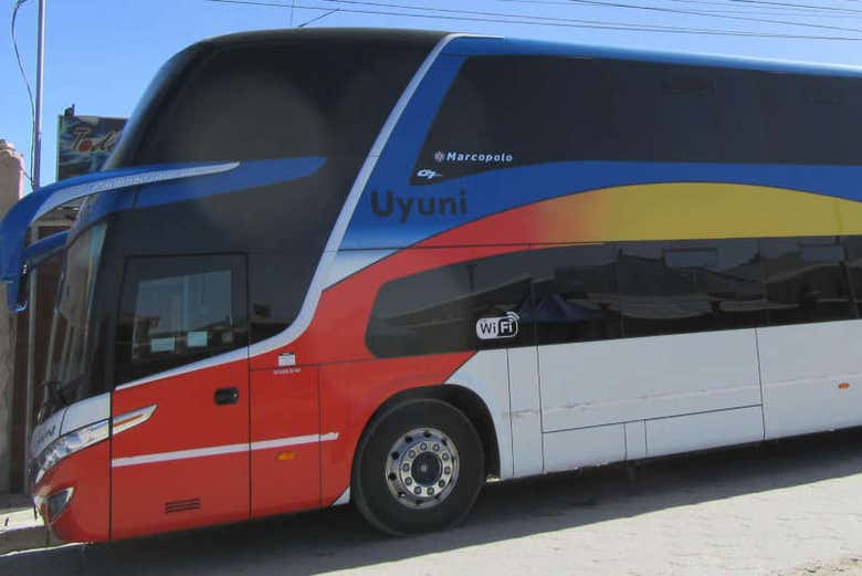 Autobús desde La Paz