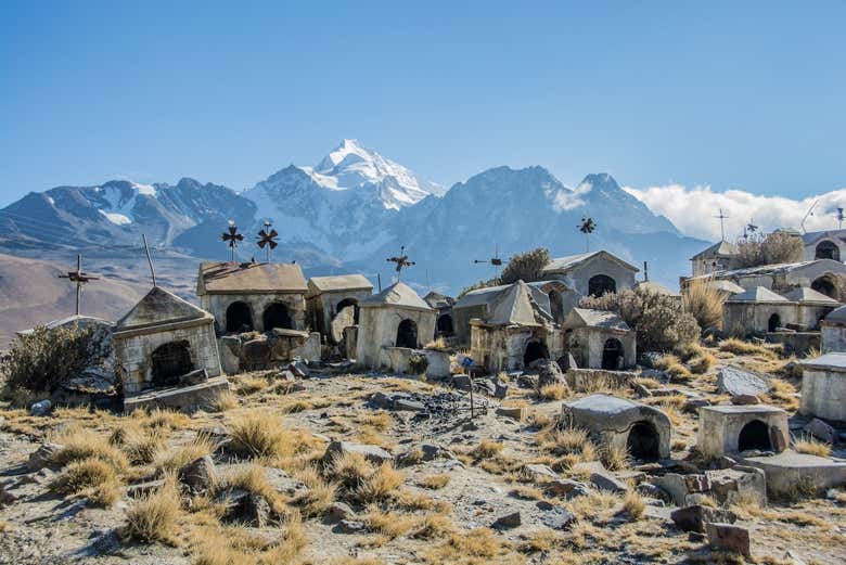Cimetière aymara de Milluni