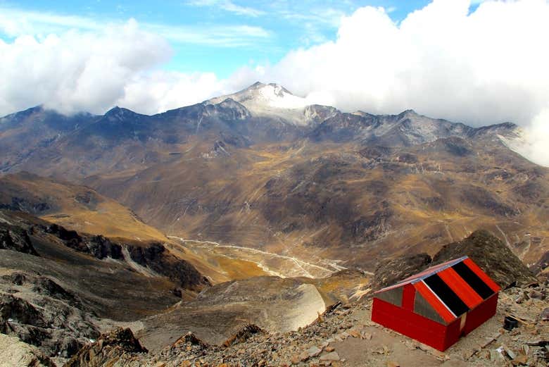 Vue sur l'Huyna Cápac