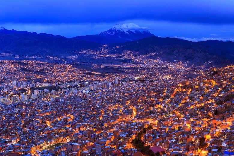 La Paz de nuit